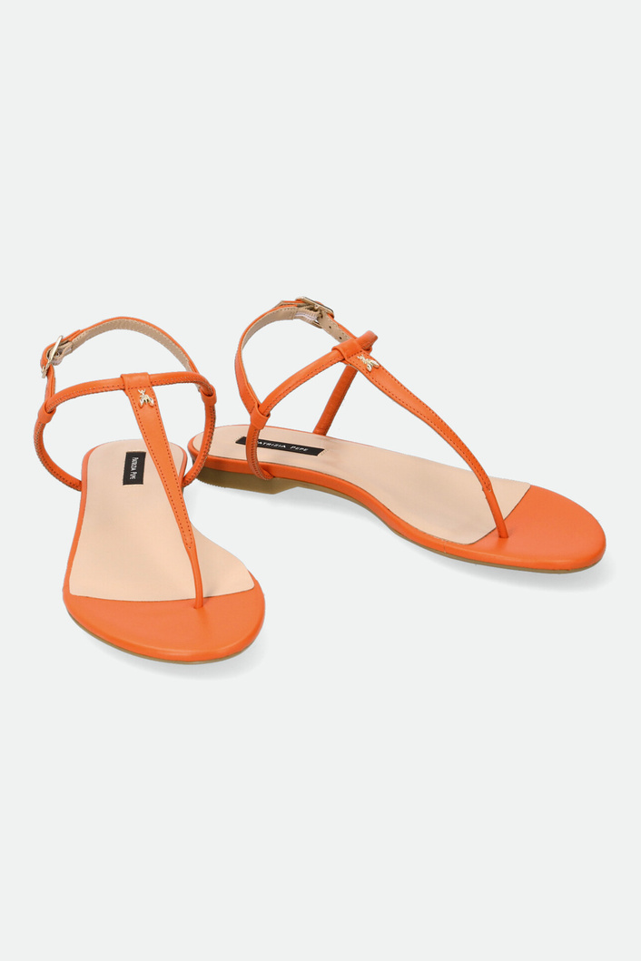 Sandały skórzane PATRIZIA PEPE