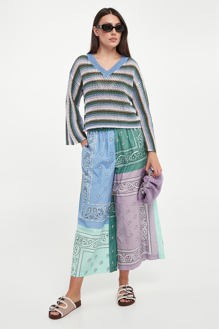 Sweter damski ażurowy lniany Epica WEEKEND MAX MARA