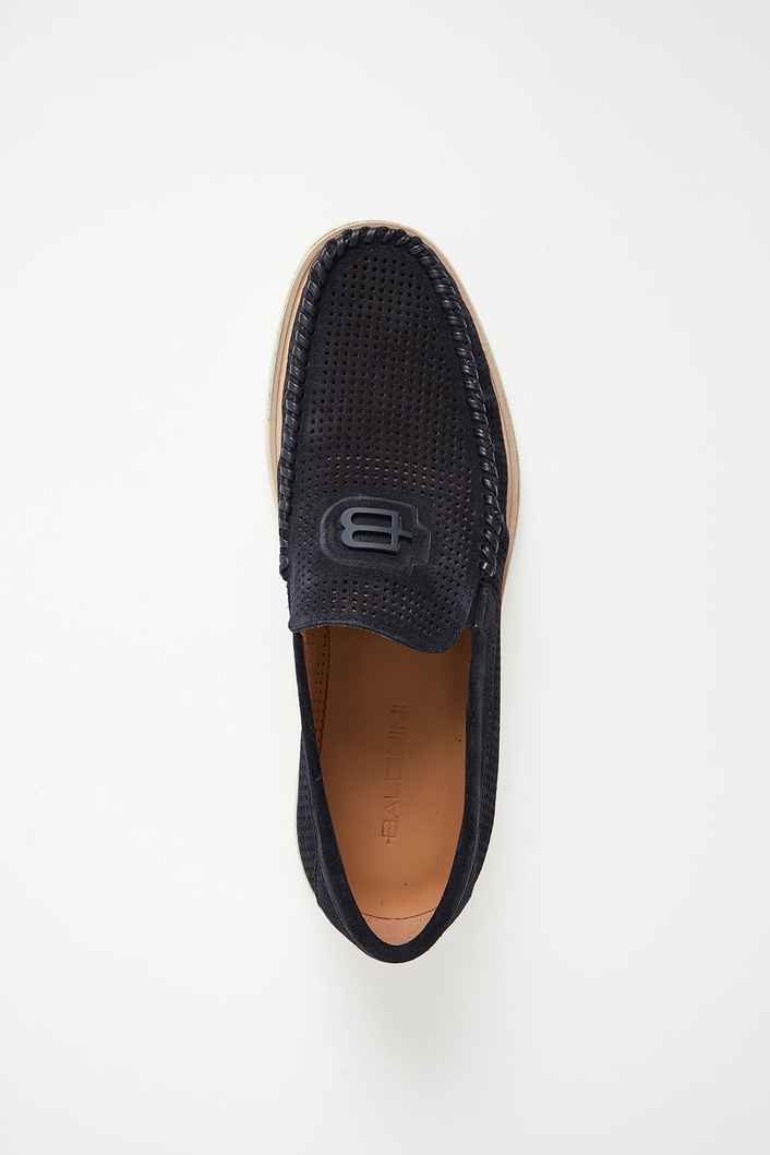 Loafersy męskie skórzane BALDININI