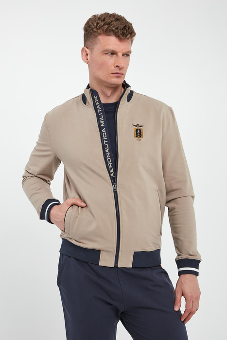 Bluza męska ze stójką AERONAUTICA MILITARE