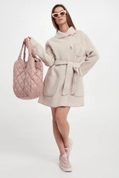 Płaszcz damski wełniany EMPORIO ARMANI