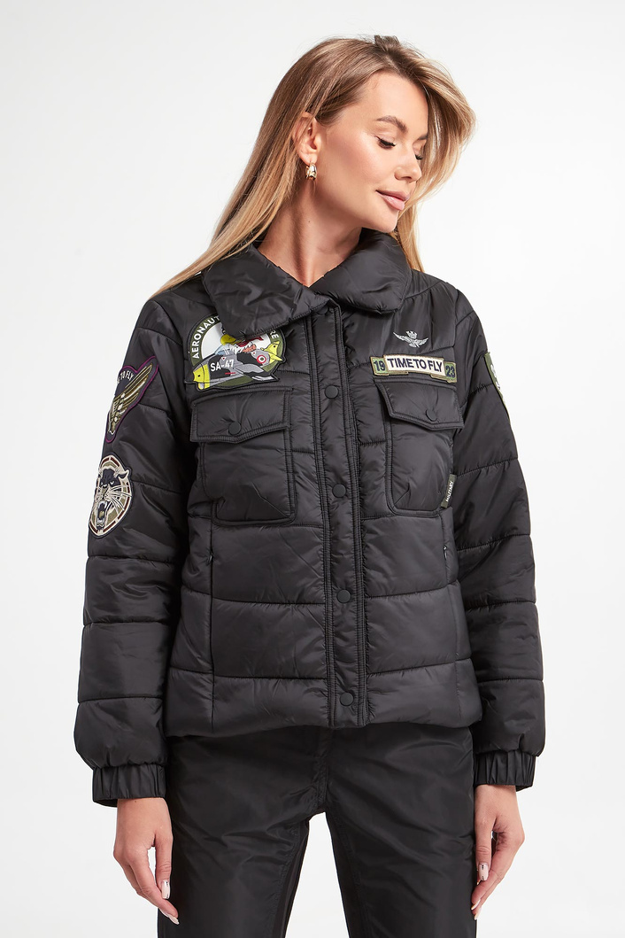 Kurtka damska pikowana AERONAUTICA MILITARE