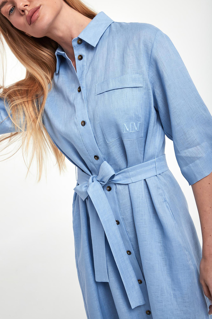 Sukienka lniana Salute MM