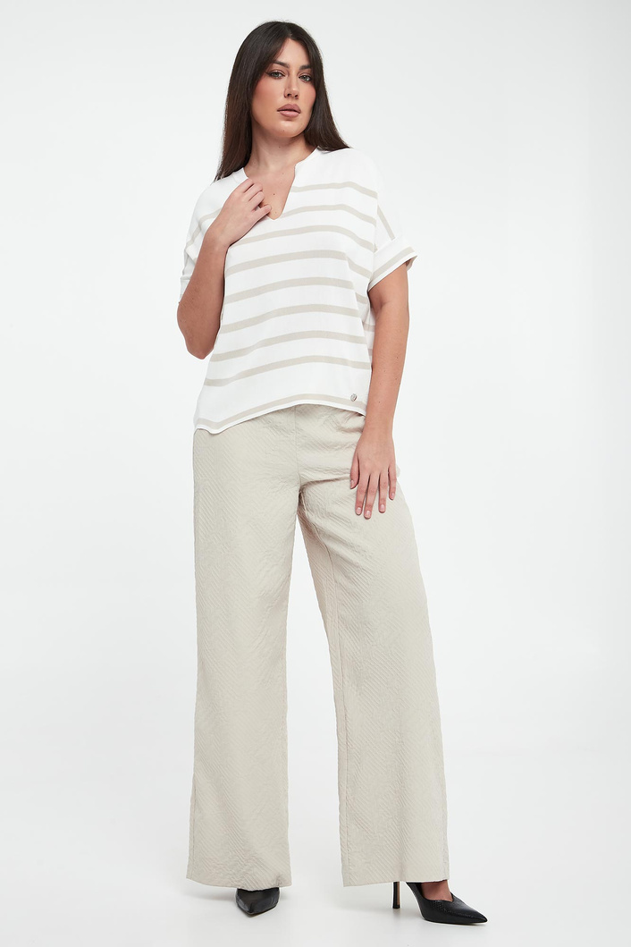 Bluzka damska dzianinowa w paski JOSEPH RIBKOFF