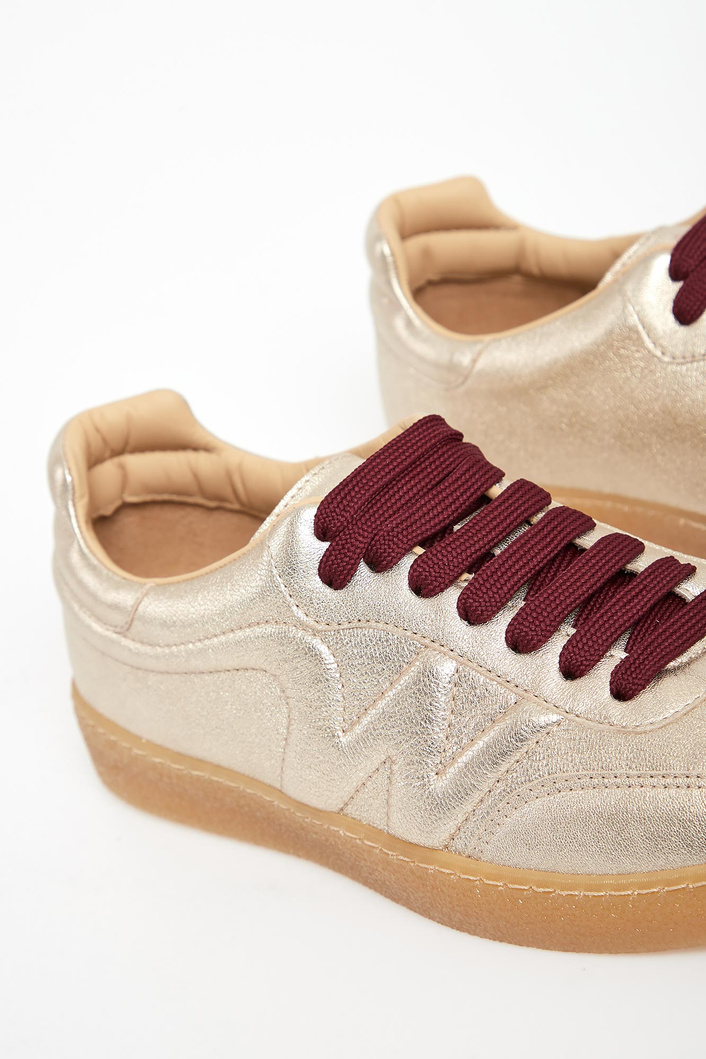 Sneakersy damskie skórzane Pacogold WEEKEND MAX MARA