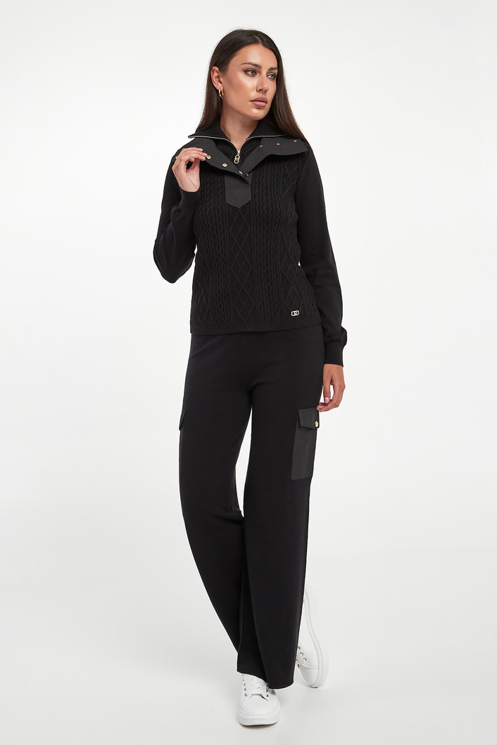 Sweter damski z golfem LIU JO