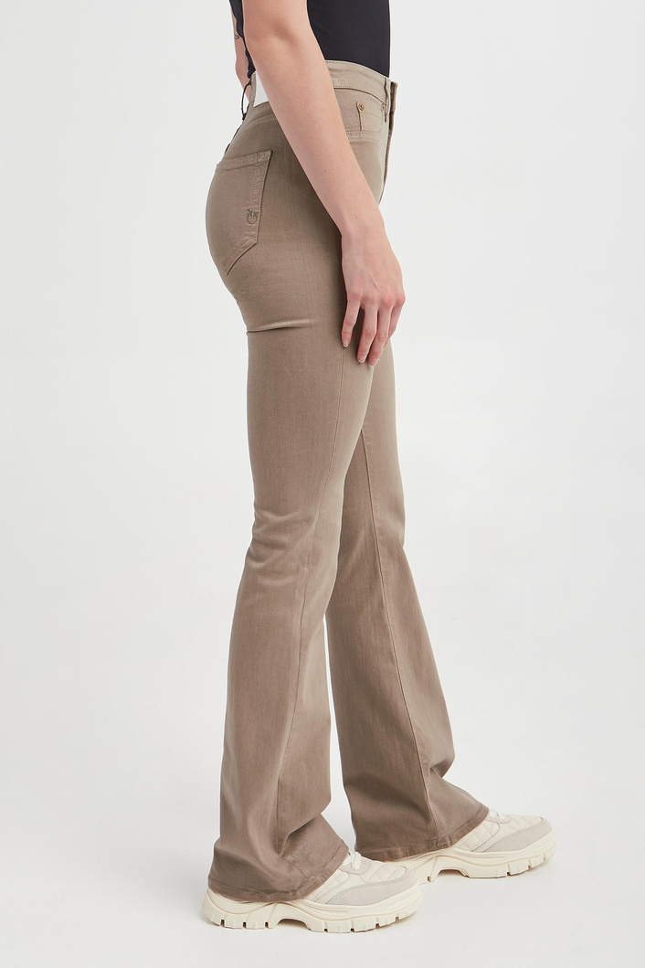 Jeansy woskowane Flora PINKO