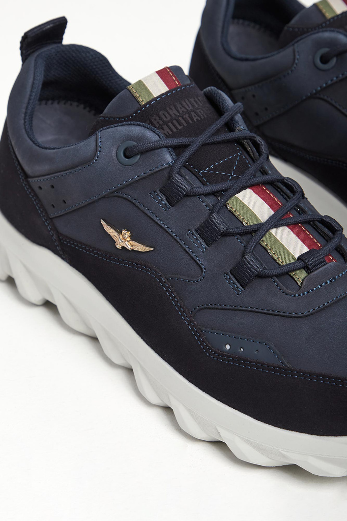 Sneakersy męskie zamszowe AERONAUTICA MILITARE