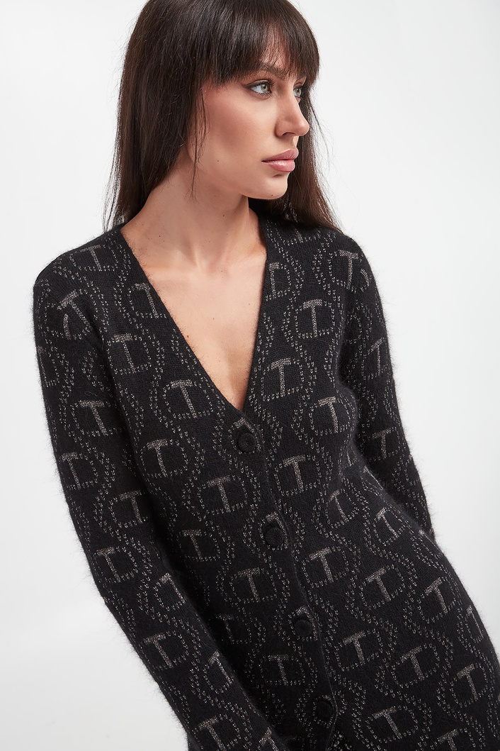 Kardigan damski długi TWINSET