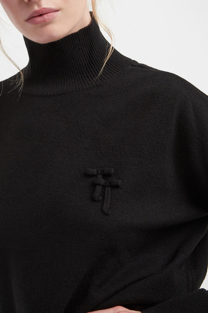 Sweter damski z golfem TWINSET U&B