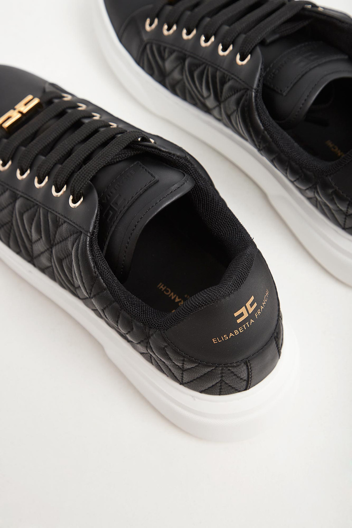 Sneakersy damskie skórzane ELISABETTA FRANCHI