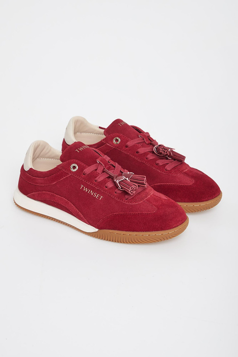 Sneakersy damskie zamszowe TWINSET