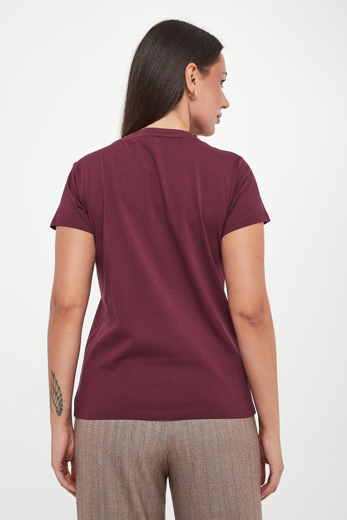 T-shirt damski z logo LIU JO