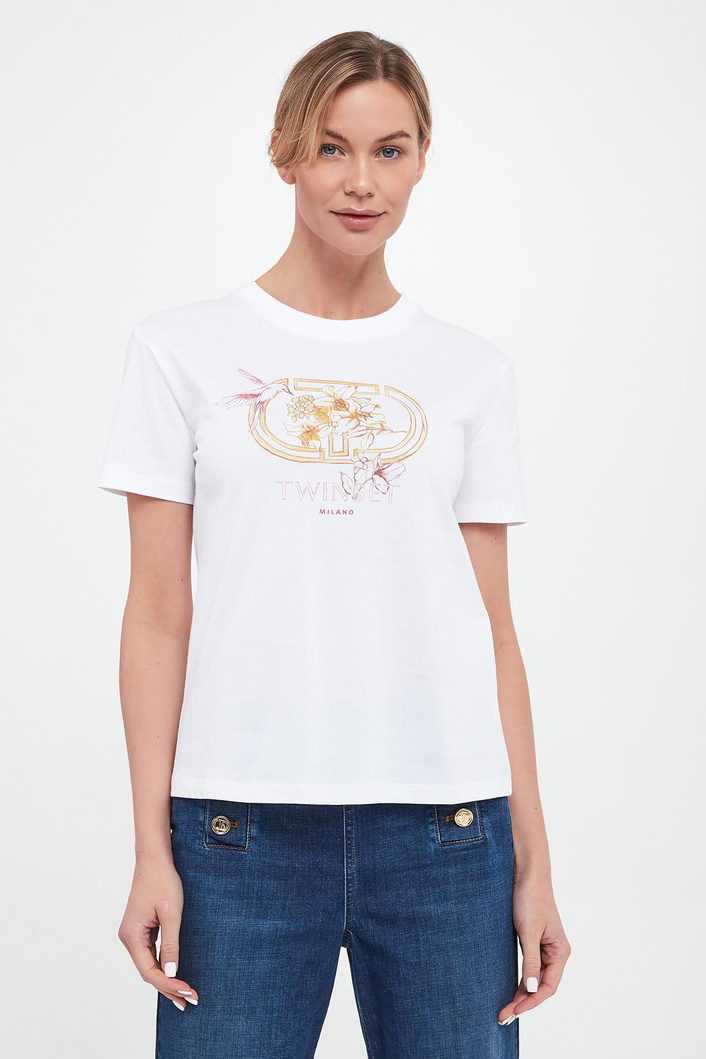 T-shirt damski TWINSET