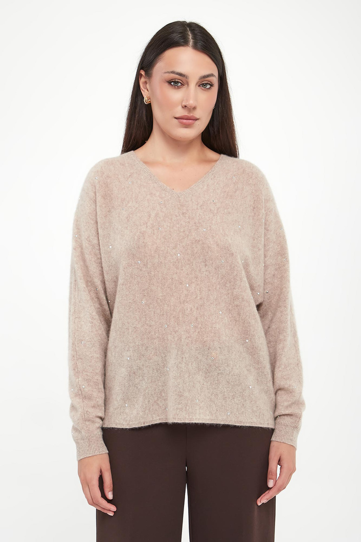 Sweter damski kaszmirowy JOSEPH RIBKOFF