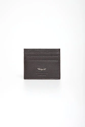 Portfel męski card holder skórzany AERONAUTICA MILITARE