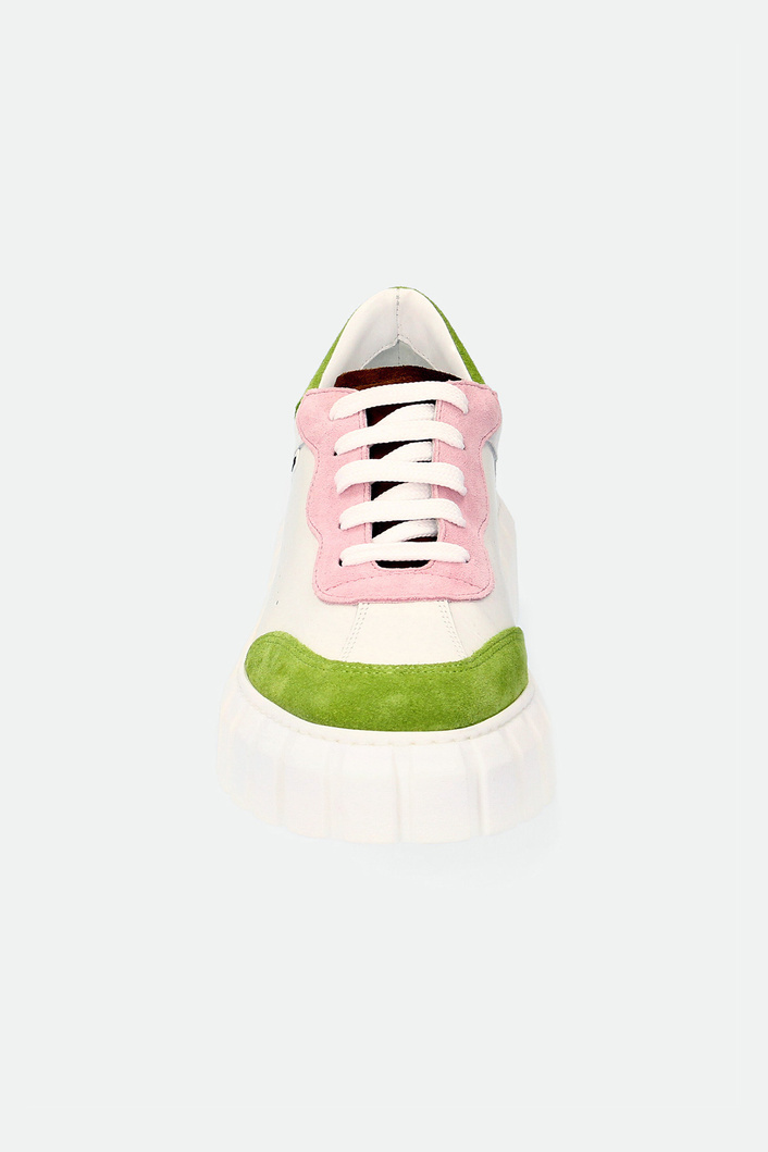 Sneakersy skórzane BALDININI