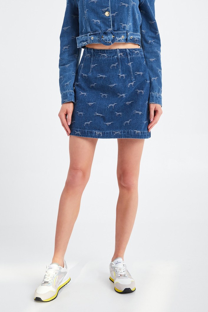 Spódnica Jeansowa TRUSSARDI