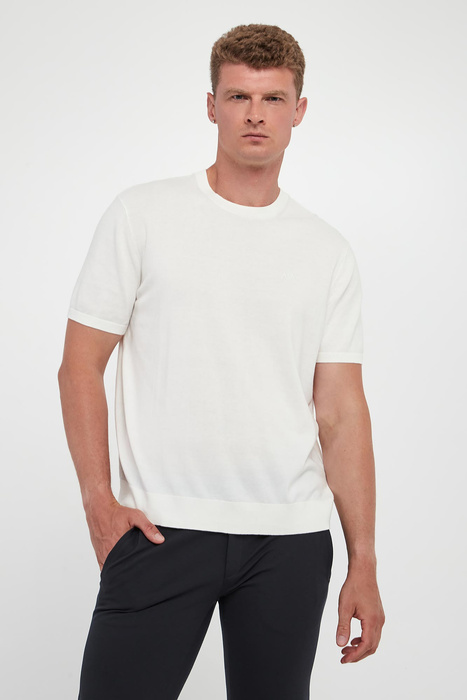 T-shirt męski dzianinowy ARMANI EXCHANGE