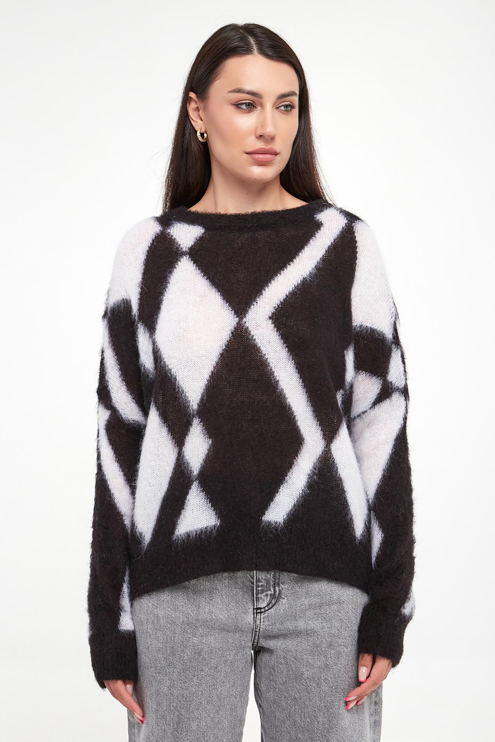 Sweter damski z moherem Onice MARELLA SPORT