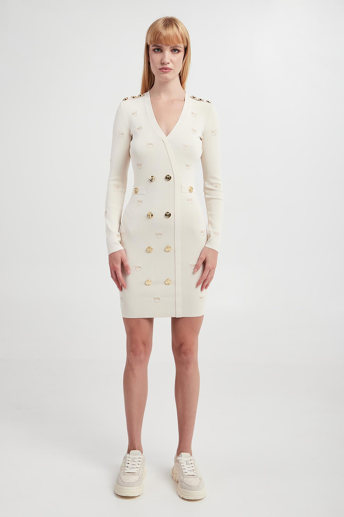 Sukienka logowana Drago PINKO