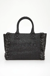 Torebka plażowy shopper z rafii PINKO