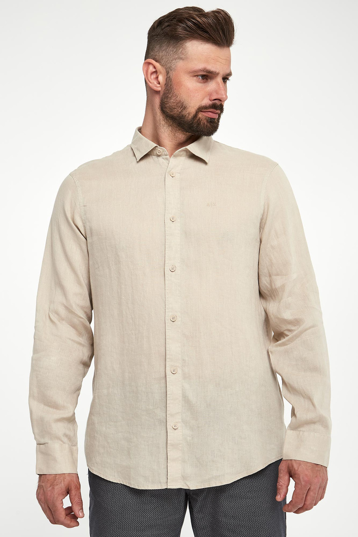 Koszula męska lniana ARMANI EXCHANGE