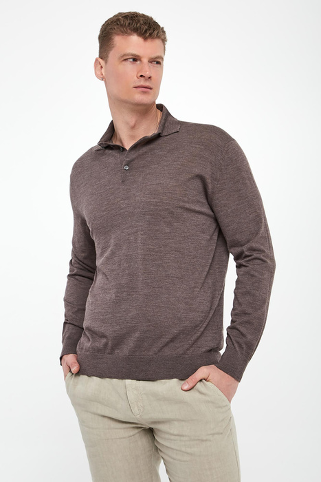 Sweter męski z wełny dziewiczej PAUL&SHARK