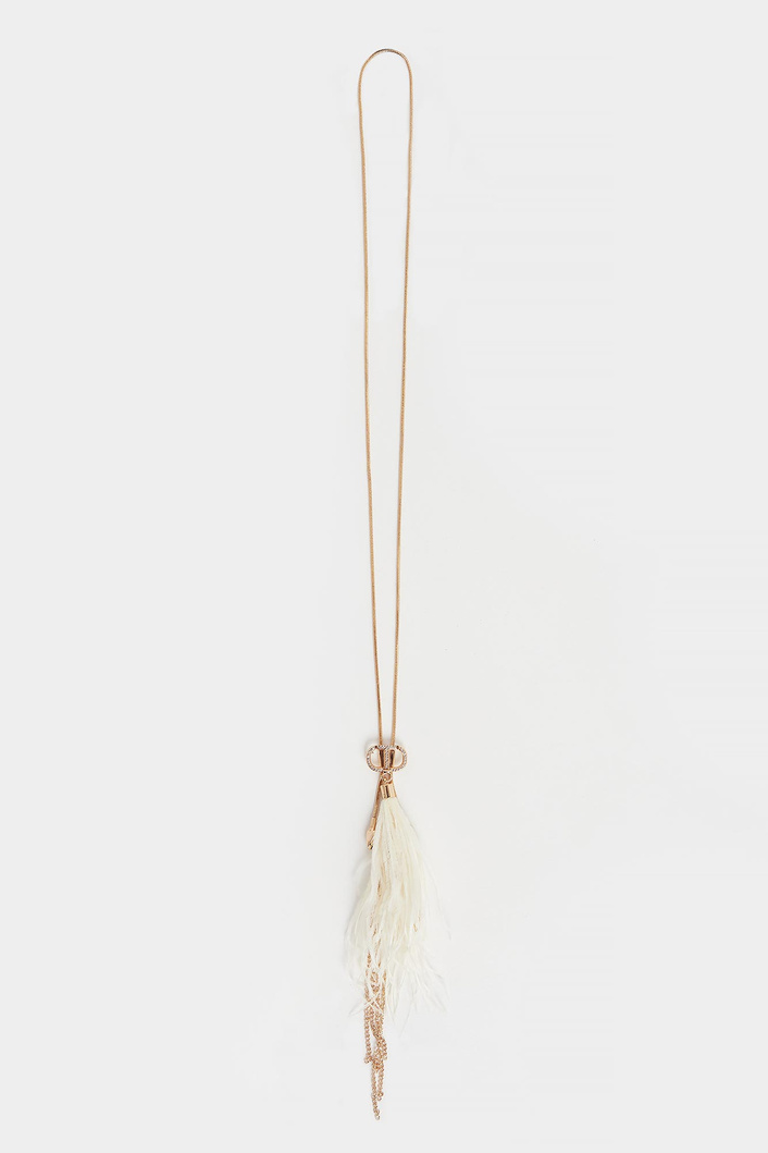 Naszyjnik z piórami TWINSET