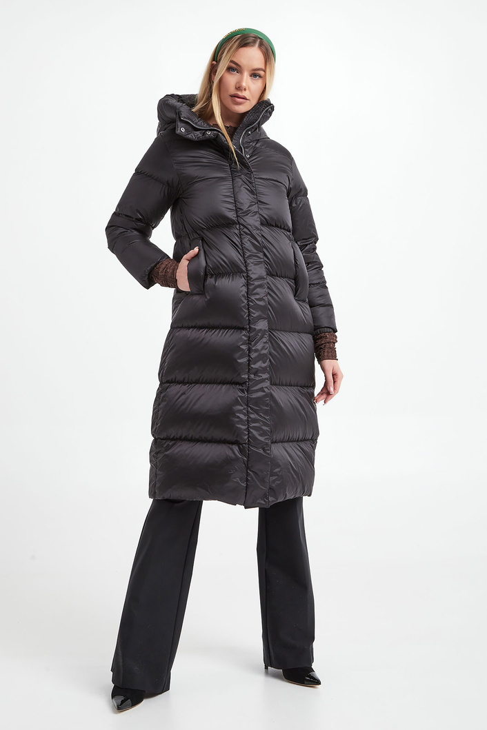 Płaszcz damski puchowy HETREGO