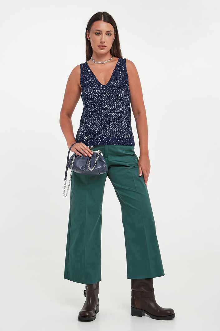 Top damski z cekinami Milord WEEKEND MAX MARA