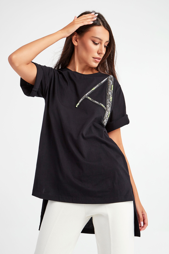 T-shirt Maxi TWINSET ACTITUDE