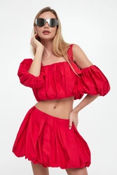 Top damski popelinowy Raul PINKO