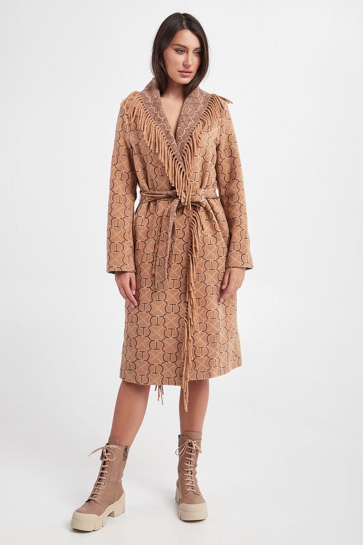 Płaszcz wełniany TWINSET