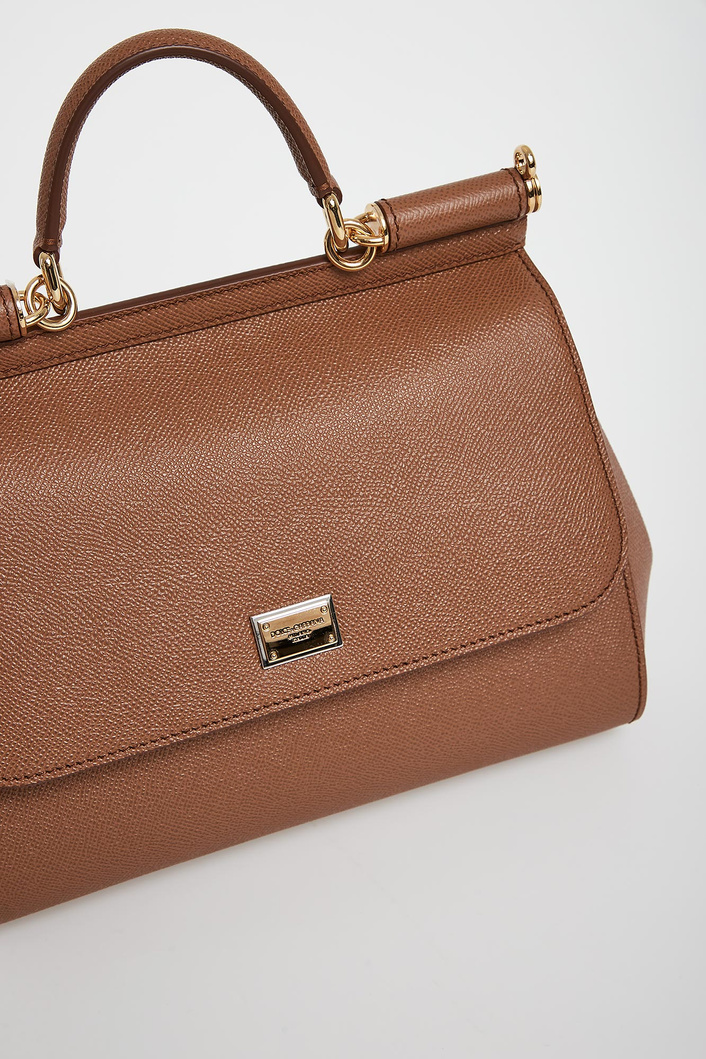 Torebka skórzana Sicily DOLCE & GABBANA