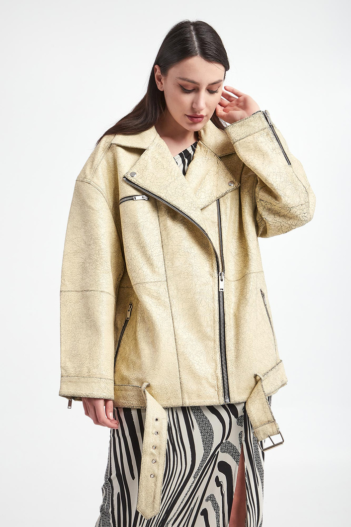 Kurtka damska skórzana GESTUZ