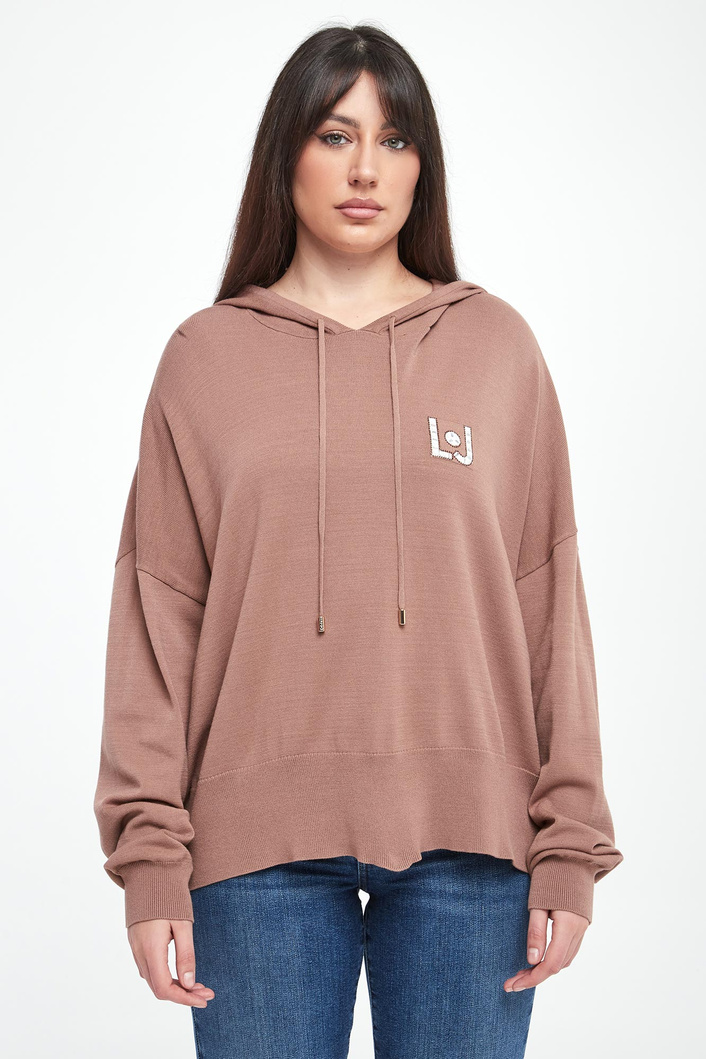 Sweter damski z kapturem LIU JO