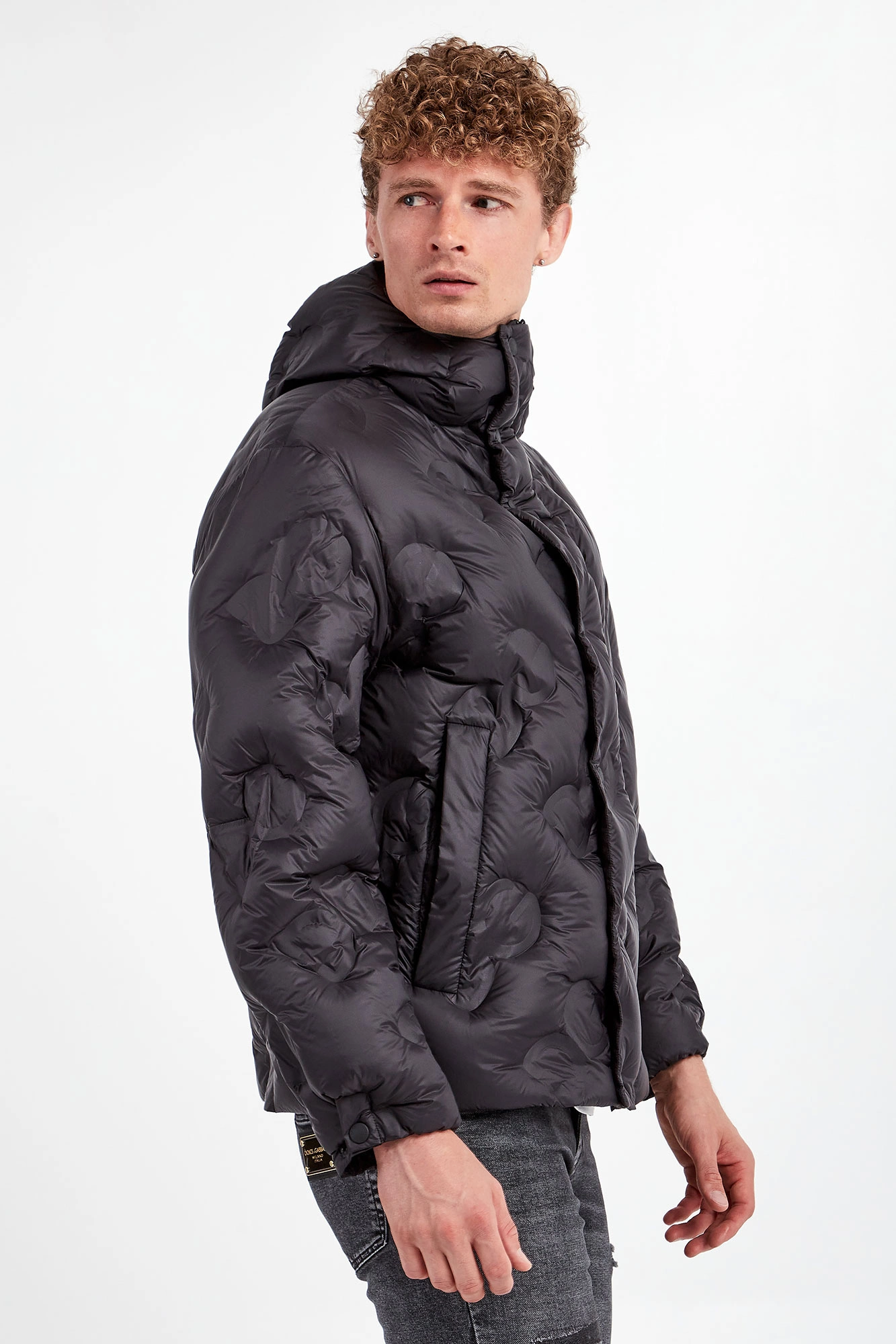 Kurtka puchowa DOLCE & GABBANA Czarny Regular G9VT0T/GF076/S9000