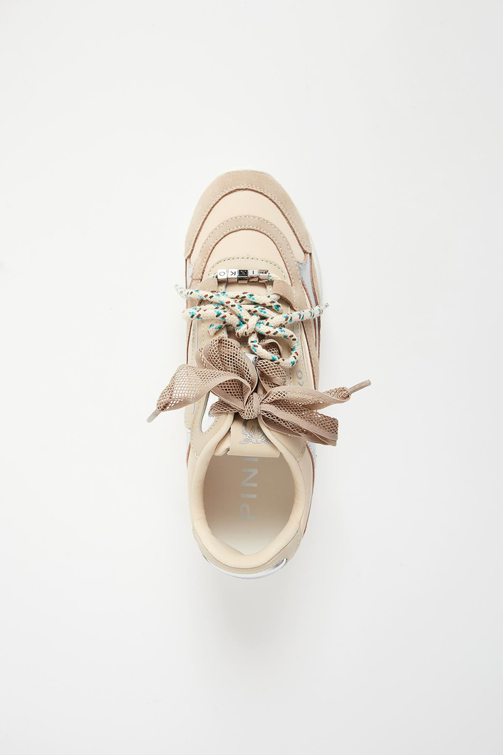 Sneakersy damskie zamszowe PINKO