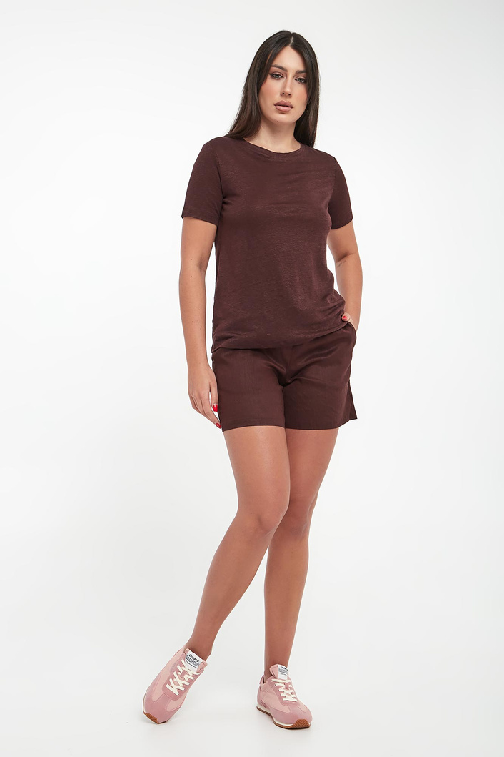 T-shirt damski lniany Lane ECOALF