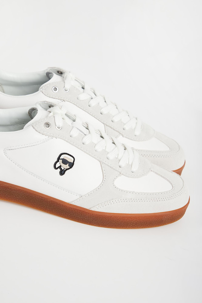 Sneakersy męskie skórzane KARL LAGERFELD
