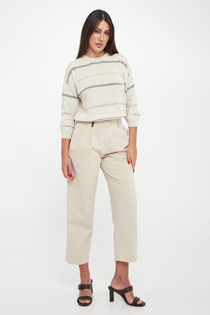 Sweter damski w paski PESERICO