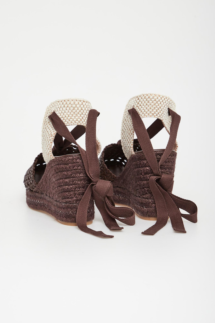 Espadryle damskie na koturnie Accordo WEEKEND MAX MARA