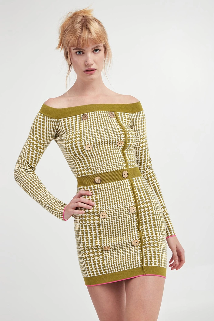 Elisabetta Franchi オフショル 花柄 ドッキング トップス Elisabetta Franchi オフショル 花柄 ドッキング トップス