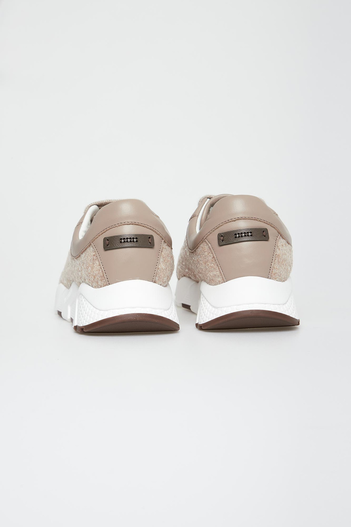 Sneakersy damskie z cekinami PESERICO