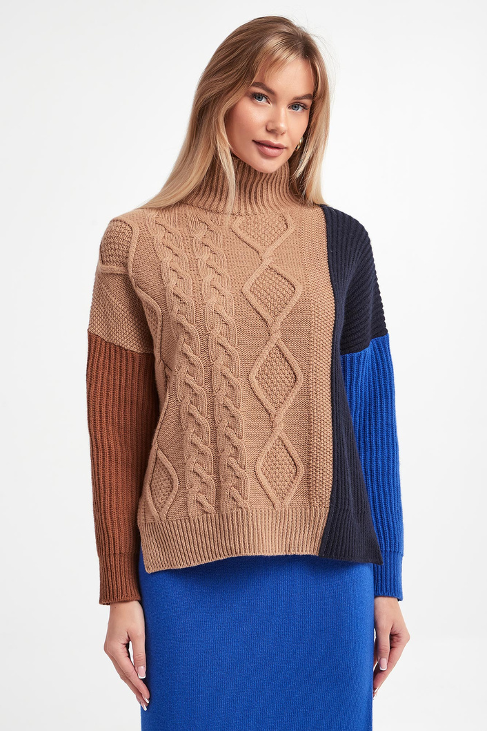 Sweter damski z golfem Lambert WEEKEND MAX MARA