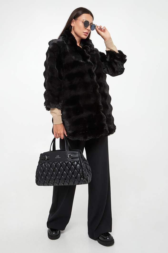Futro damskie strukturalne ARMANI EXCHANGE