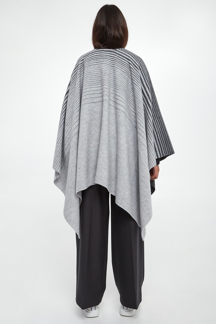 Ponczo damskie wełniane Brenta MM