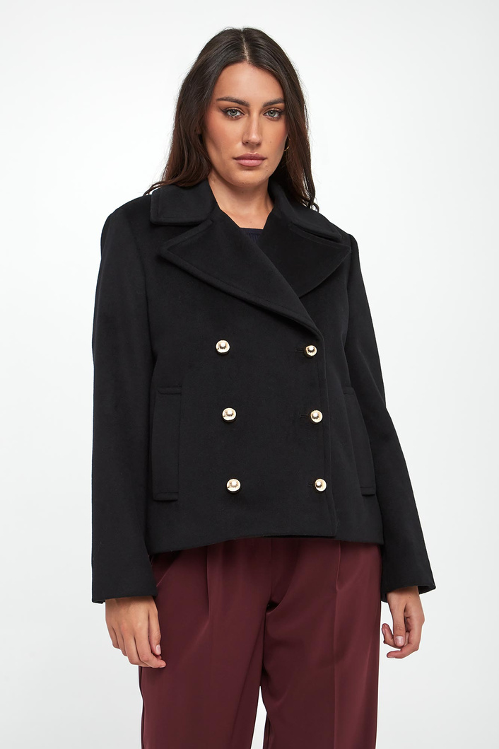 Kurtka damska wełniana z kaszmirem Lago MARELLA