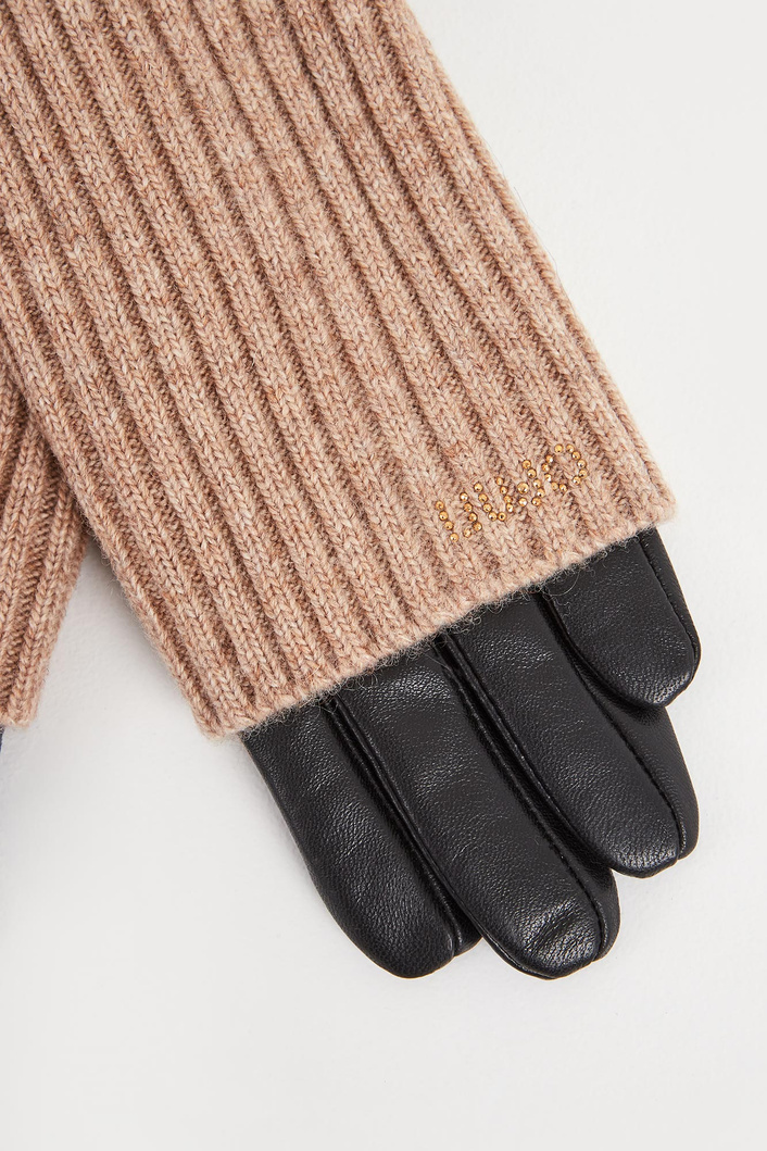 Rękawiczki damskie skórzane LIU JO